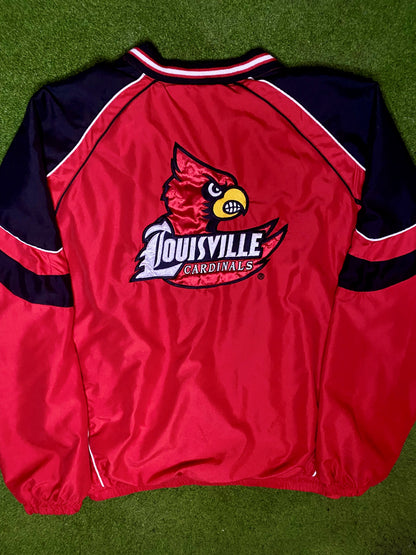 Louisville Cardinals de los 90 - Suéter universitario vintage (XL)