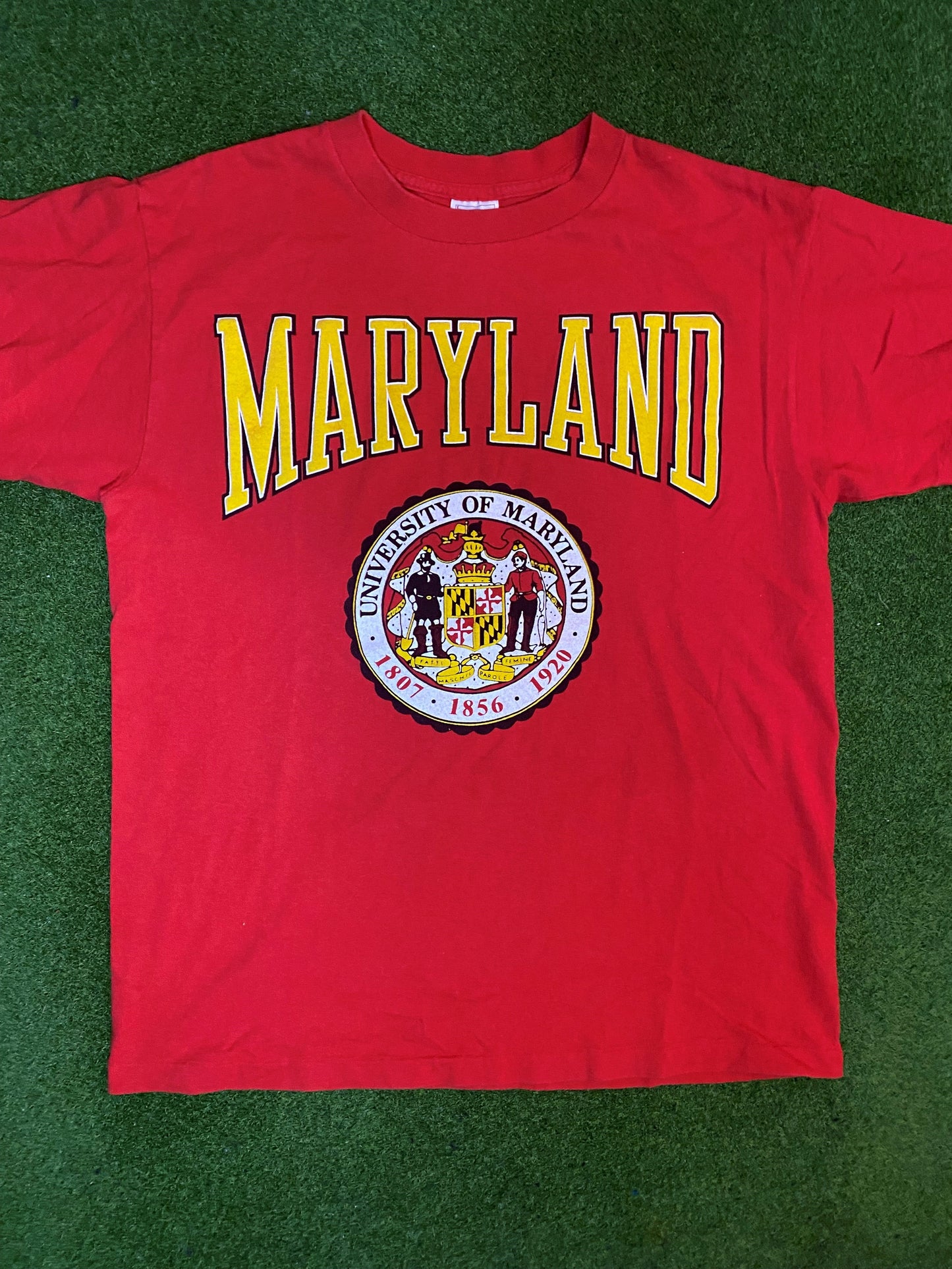 90s Maryland Terrapins - Vintage University T-Shrit (Large)