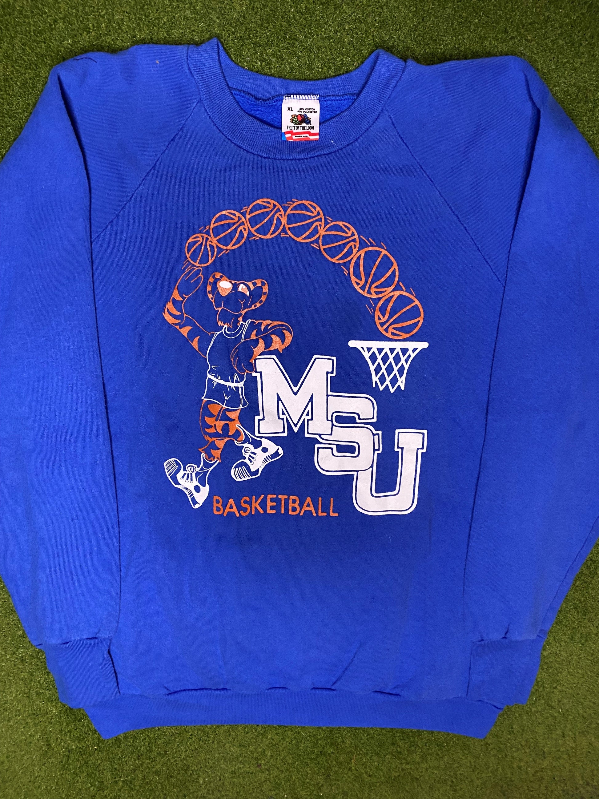 90s Memphis State Tigers - Vintage College Sweatshirt (XL)