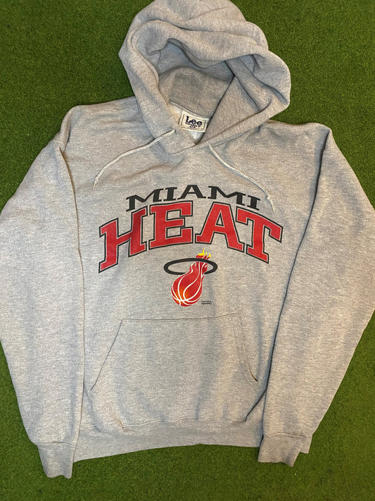 90s Miami Heat - Vintage NBA Hoodie (Medium)