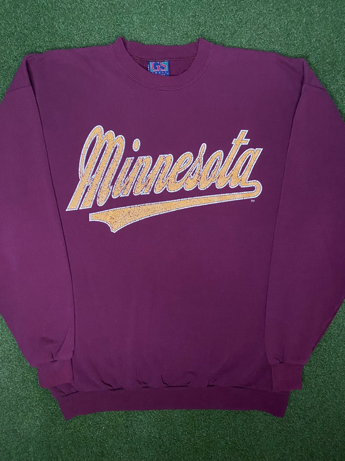 90s Minnesota Golden Gophers - Vintage College Sweatshirt (XL)