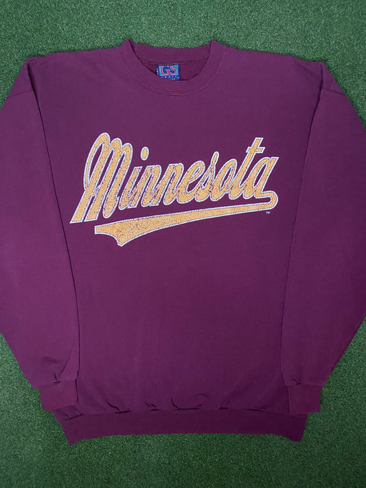 90s Minnesota Golden Gophers - Vintage College Sweatshirt (XL)