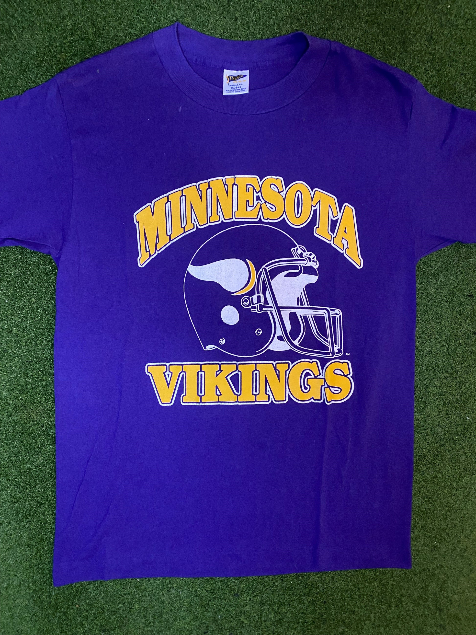 90s Minnesota Vikings - Vintage NFL T-Shirt (Medium)