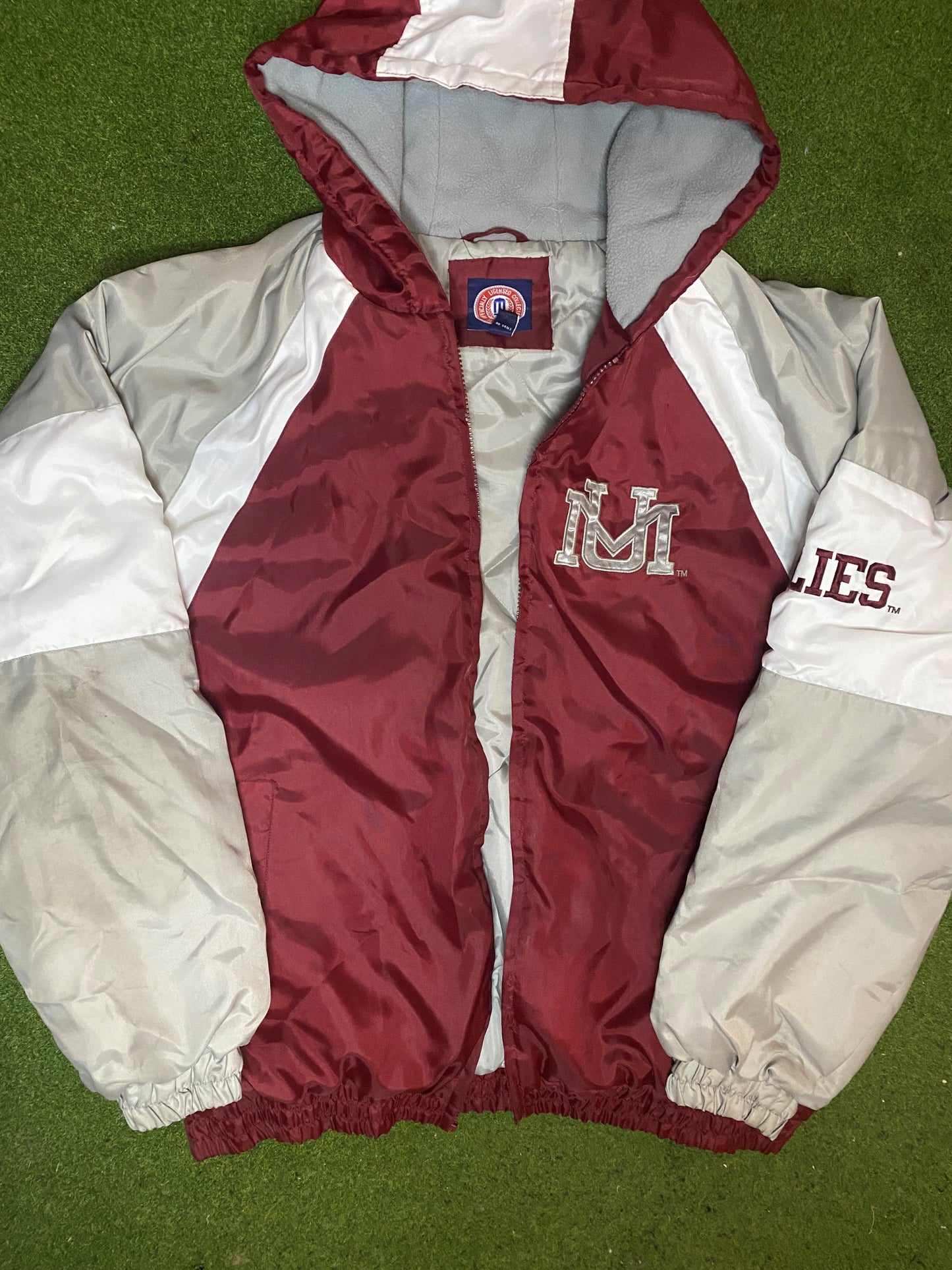 90s Montana Grizzlies - Vintage College Jacket (Large) Gametime Vintage