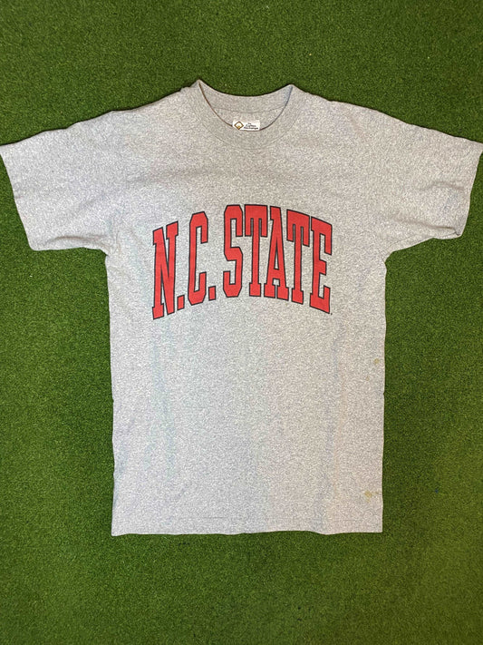 90s NC State - Vintage College Tee Shirt (Small)