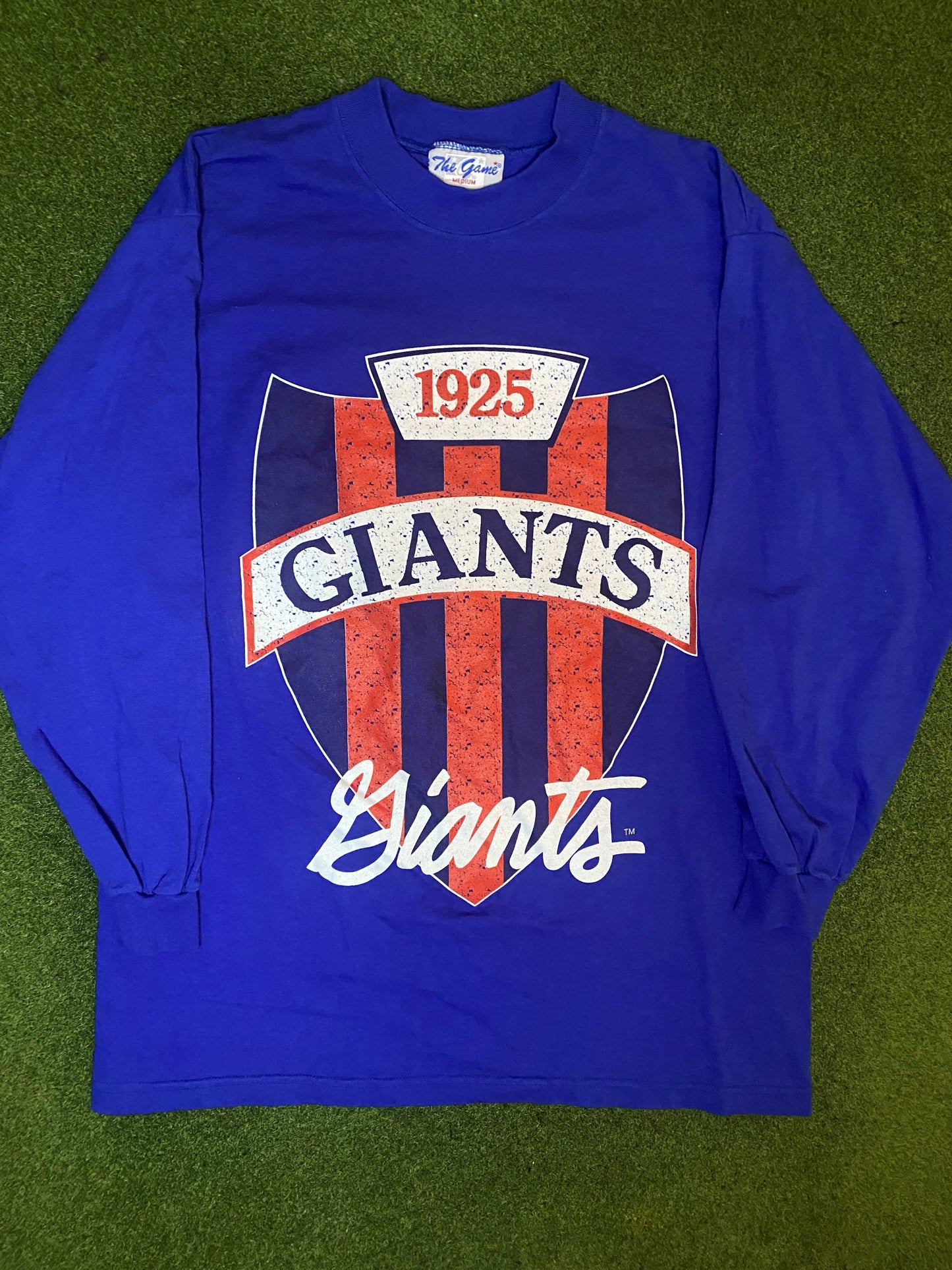 90s New York Giants - Vintage NFL Long Sleeve (Medium)