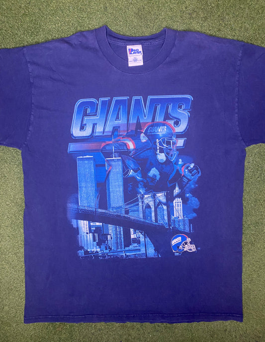 90s New York Giants - Vintage NFL T Shirt (XL)
