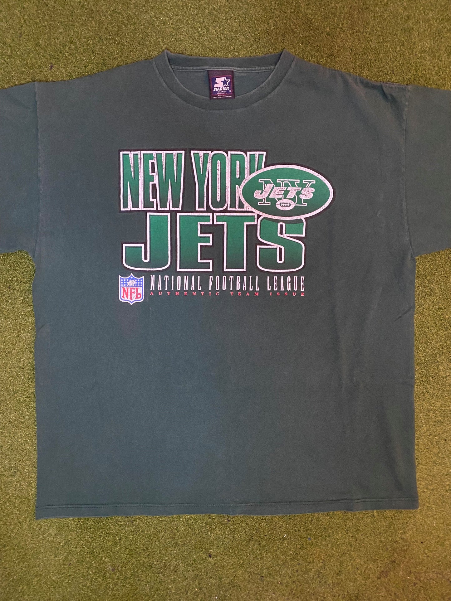 90s New York Jets - Vintage NFL T-Shirt (XL) Gametime Vintage