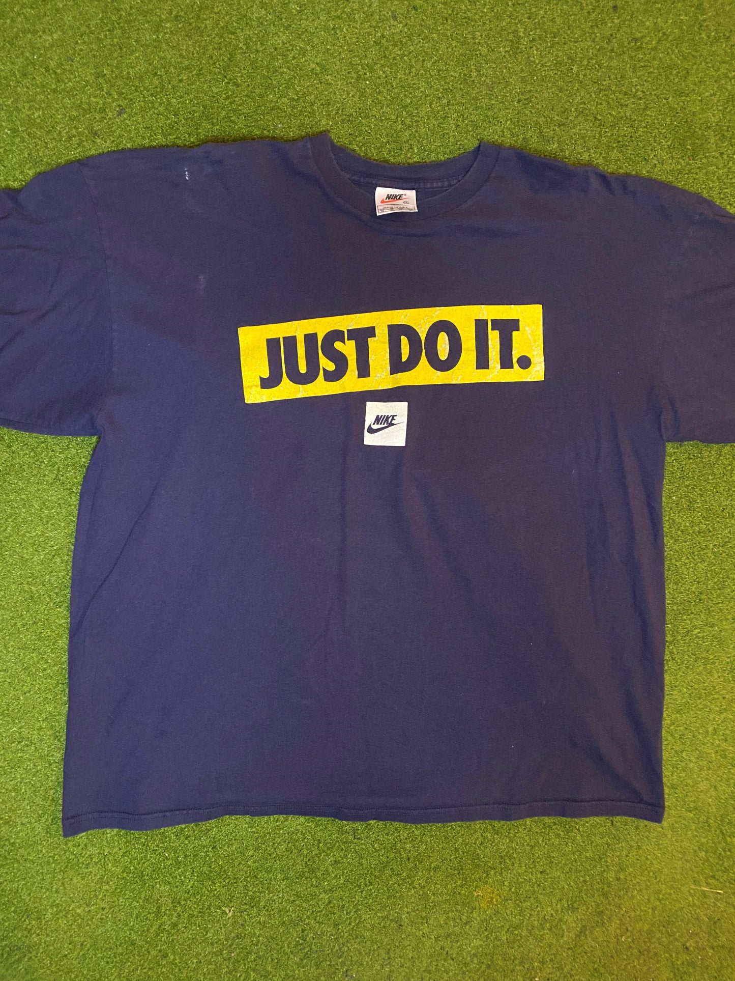 90s Nike - Just Do It - Vintage Nike Tee Shirt (2XL)