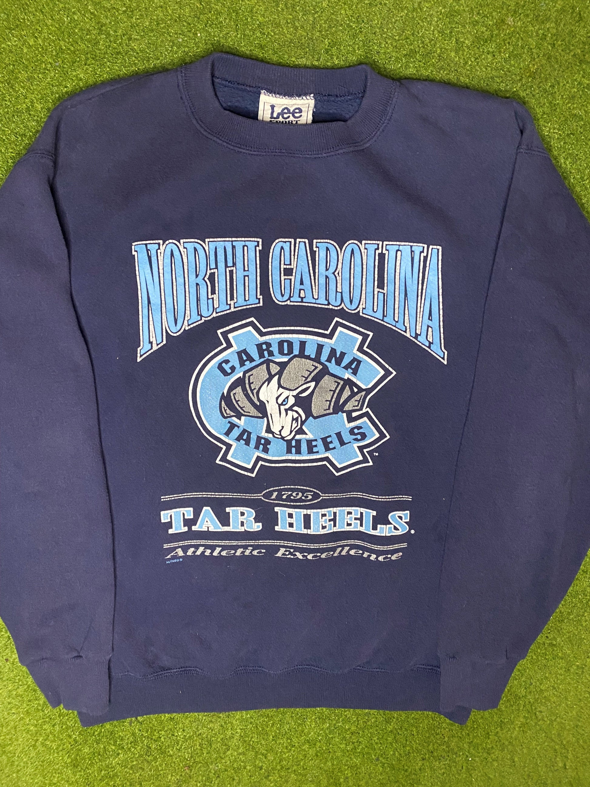 90s North Carolina Tar Heels - Vintage College Sweatshirt (XL) - Gametime Vintage