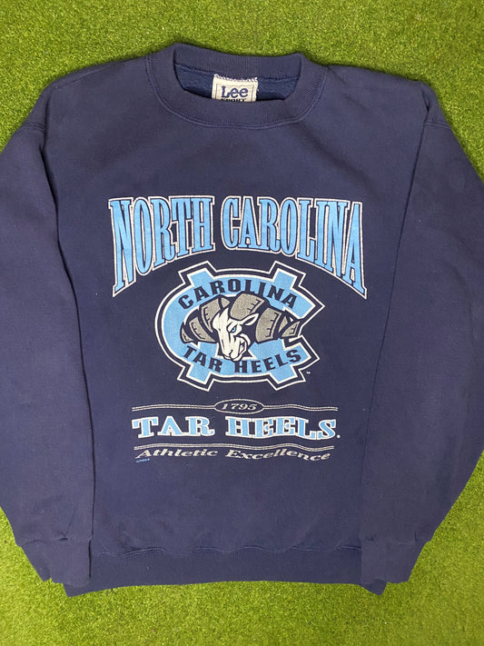 90s North Carolina Tar Heels - Vintage College Sweatshirt (XL) - Gametime Vintage