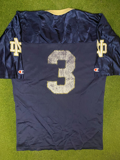90s Notre Dame Fighting Irish - Vintage College Football Jersey (44) - Gametime Vintage