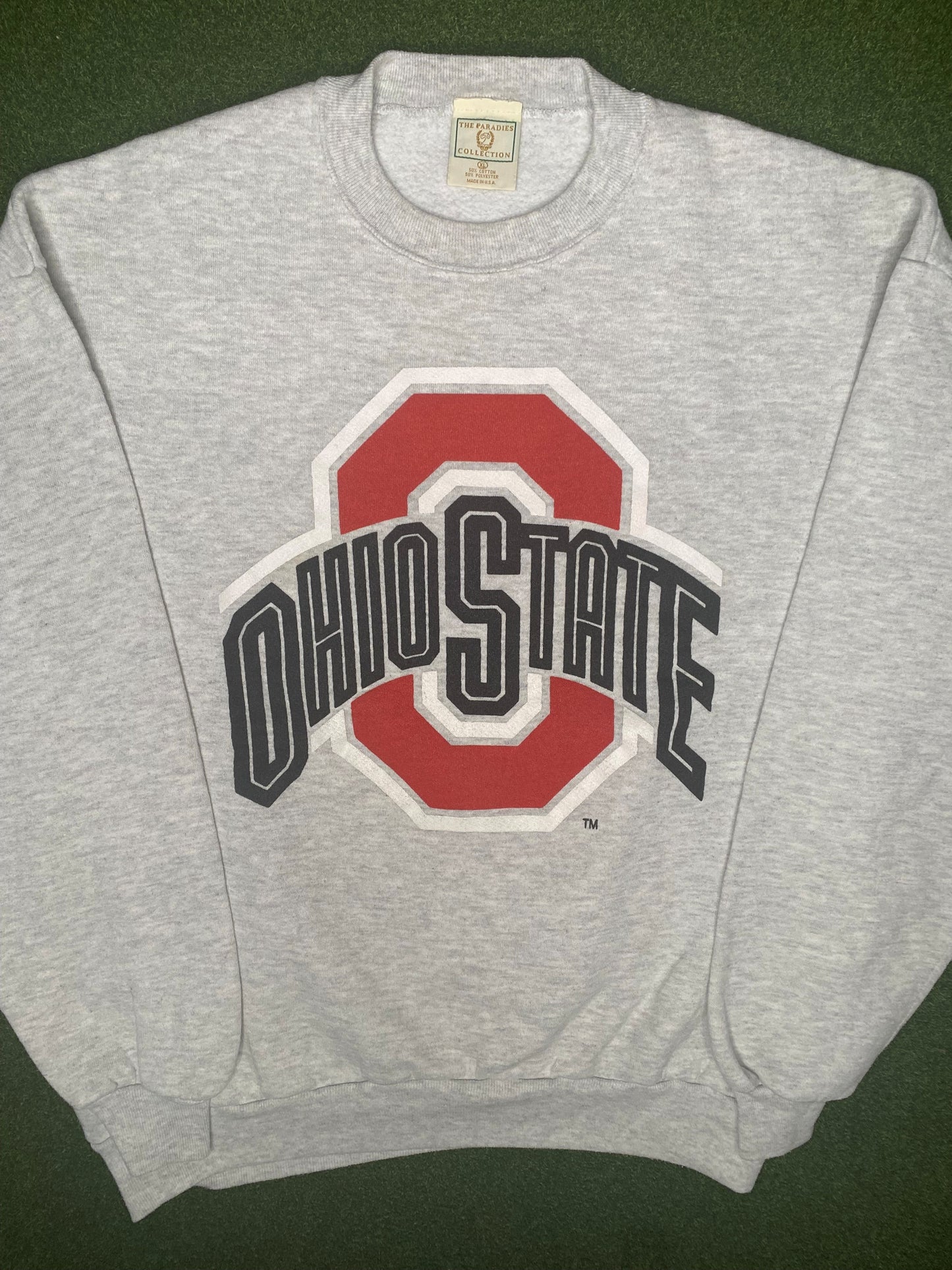 90s Ohio State Buckeyes - Vintage College Sweatshirt (XL)