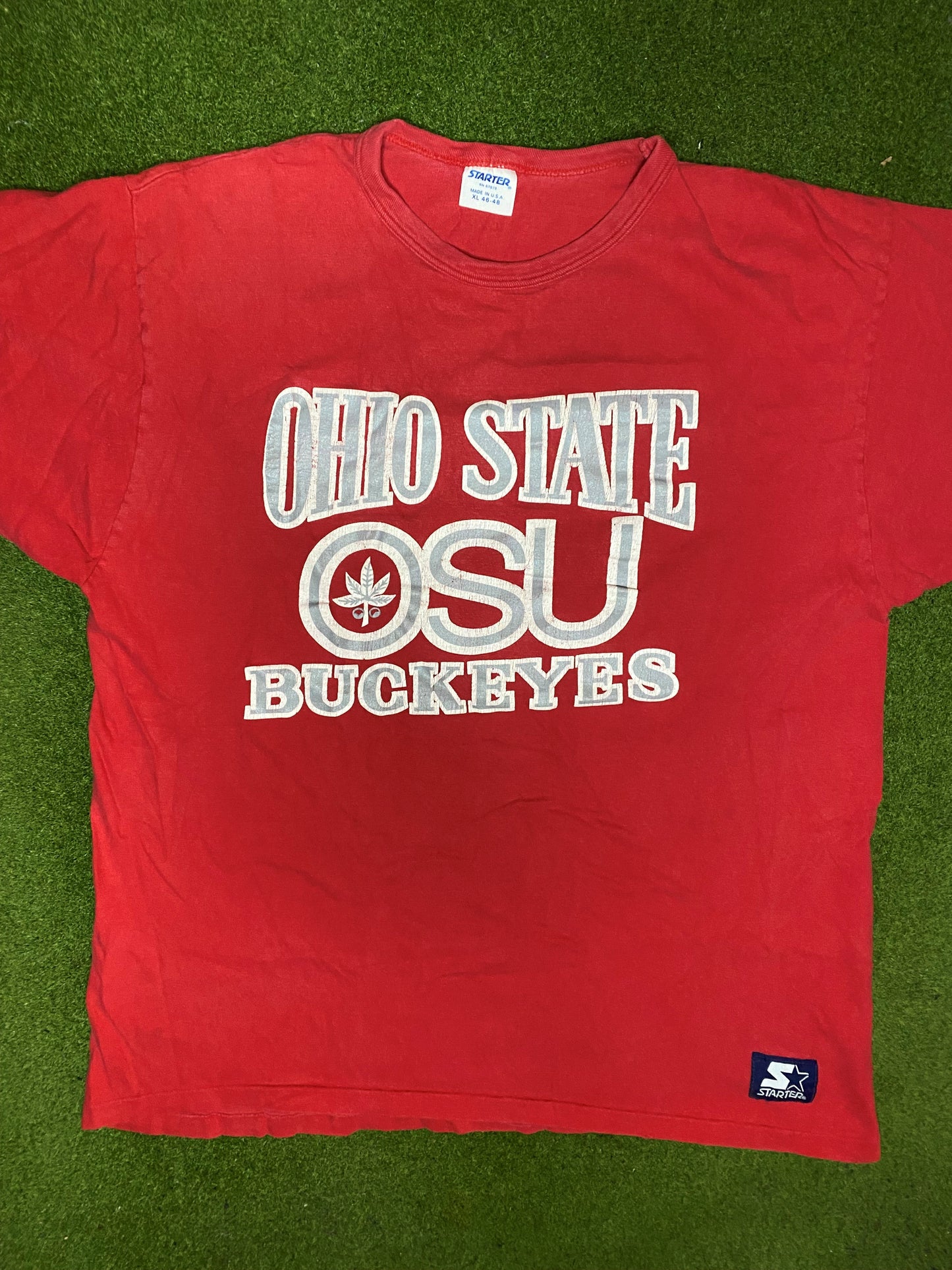 90s Ohio State Buckeyes - Vintage College T-Shirt (XL) Gametime Vintage