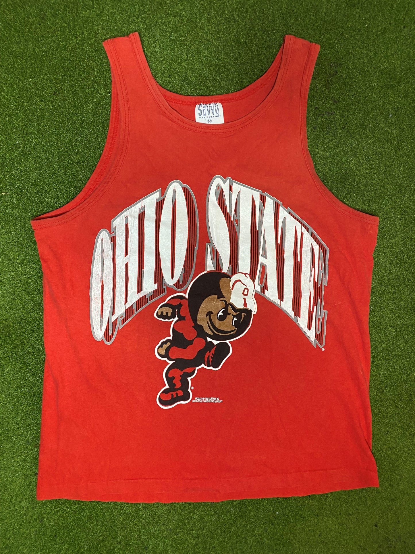 90s Ohio State Buckeyes - Vintage College Tank (Medium)