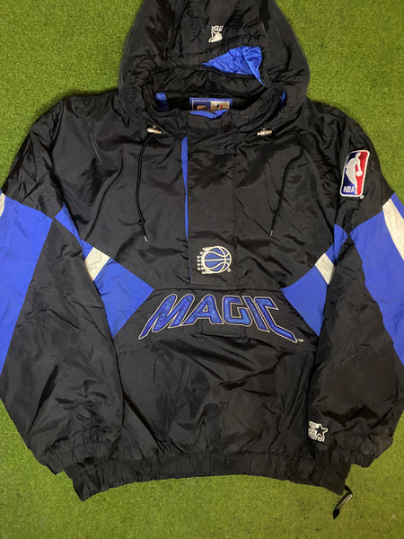 つ*ぼ様 【メルカリ最安値】NBA Orlando Magic ナイロンジャケッ 90sOrlandoMagicJacketFront_gra