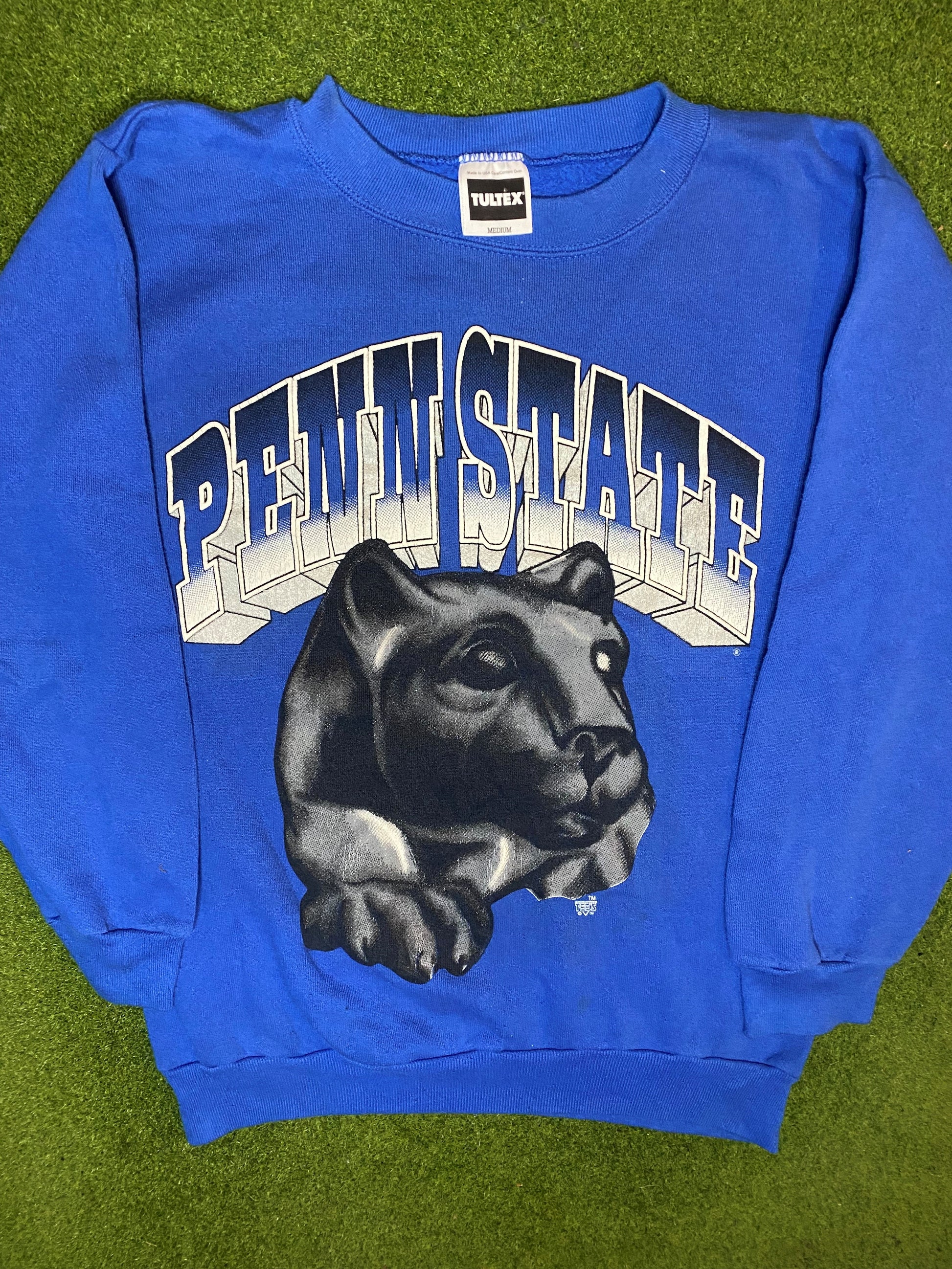 90s Penn State Nittany Lions - Vintage College Sweatshirt (Medium) 