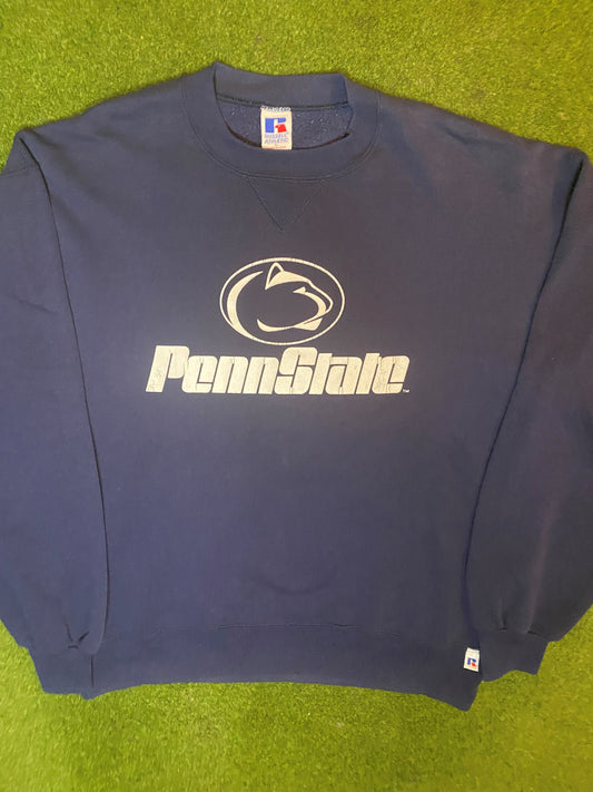 90s Penn State Nittany Lions - Vintage College Sweatshirt (Large) Gametime Vintage