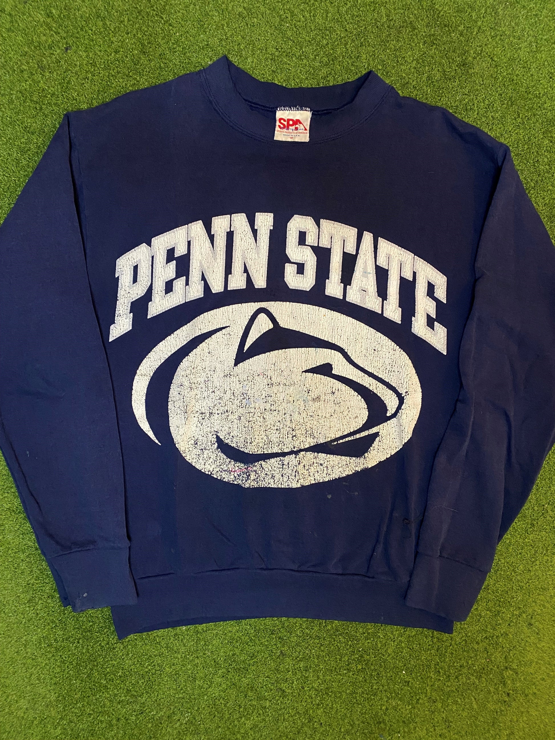 90s Penn State Nittany Lions - Vintage College Sweatshirt (Medium)