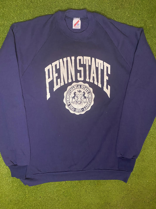 80s Penn State Nittany Lions - Vintage College Sweatshirt (3XL) 