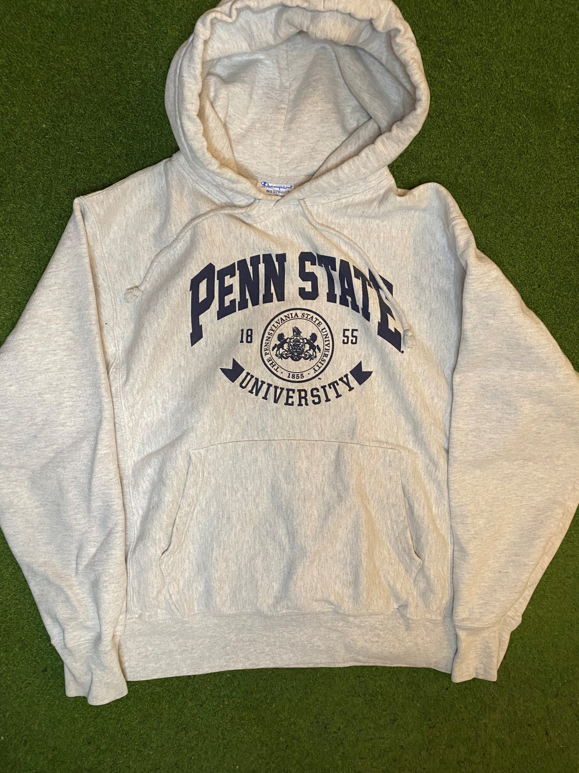 90s Penn State Nittany Lions - Vintage University Hoodie (Medium) 