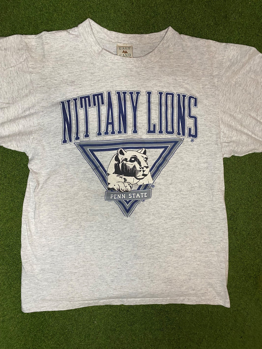 90s Penn State Nittany Lions - Vintage College Tee (Youth Large)