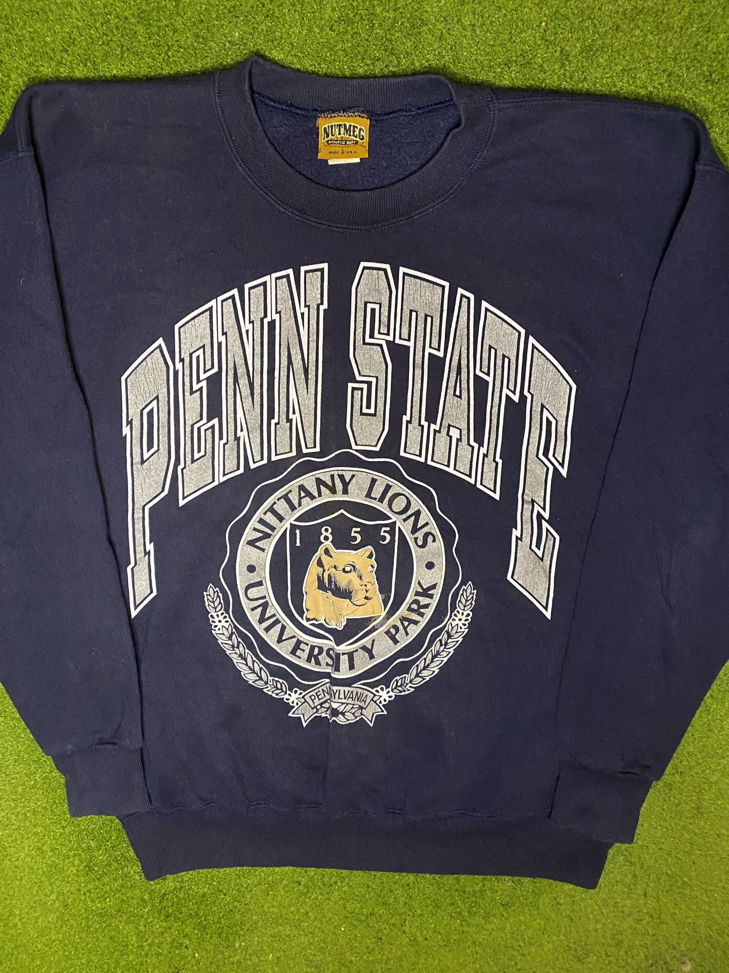 90s Penn State Nittany Lions - Vintage College Sweatshirt (Large)