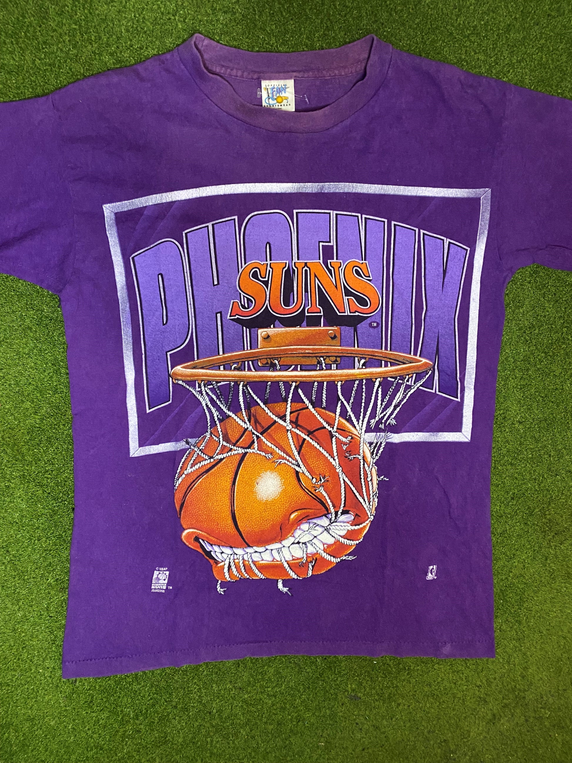 90s Phoenix Suns - Vintage NBA T-Shirt (Medium) 