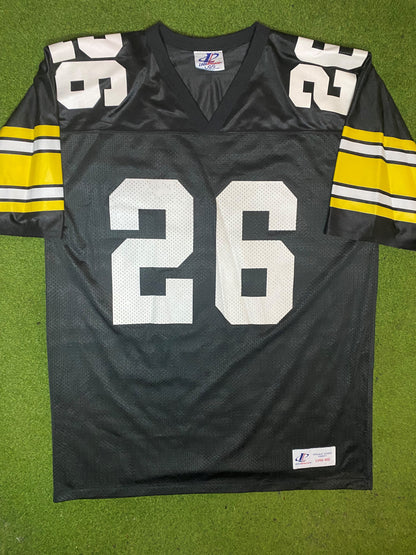 90s Pittsburgh Steelers - Rod Woodson #26 - Logo Athletic - Vintage NFL Jersey (