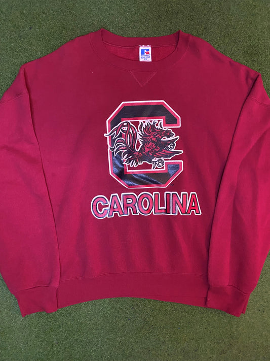 90s South Carolina Gamecocks - Vintage College Sweatshirt (3XL) 