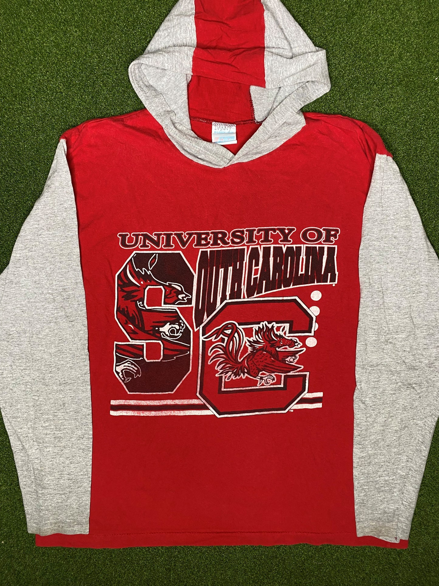 90s South Carolina Gamecocks - Vintage College Hoodie (Youth XL)