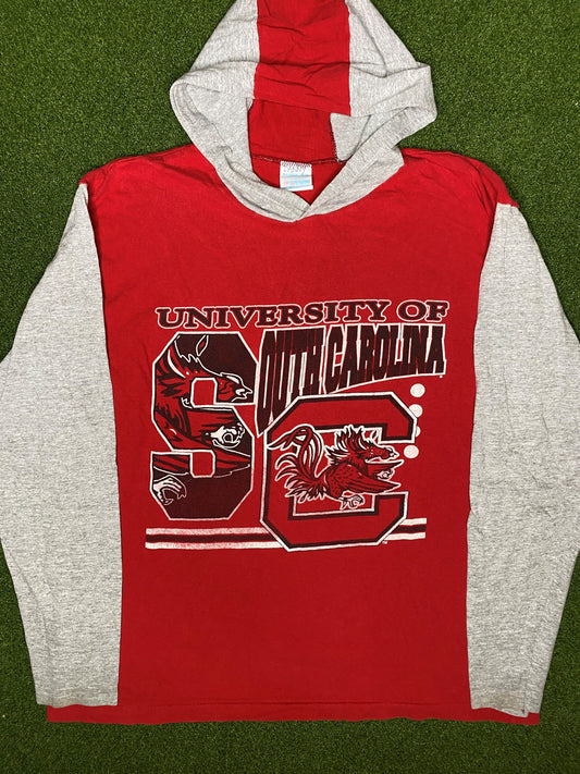 90s South Carolina Gamecocks - Vintage College Hoodie (Youth XL)