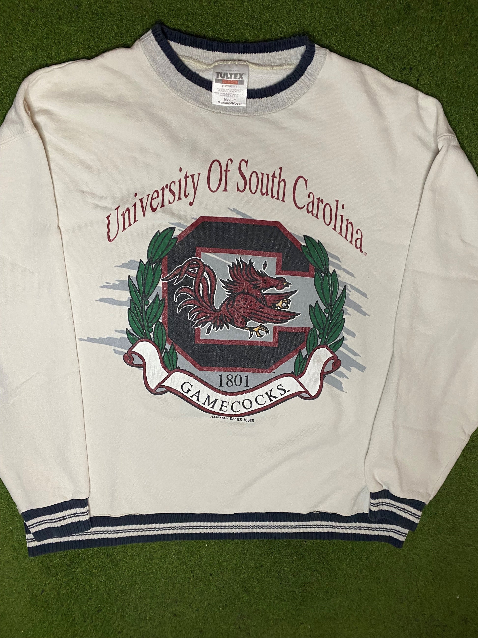 90s South Carolina Gamecocks - Vintage College Sweatshirt (Medium) 