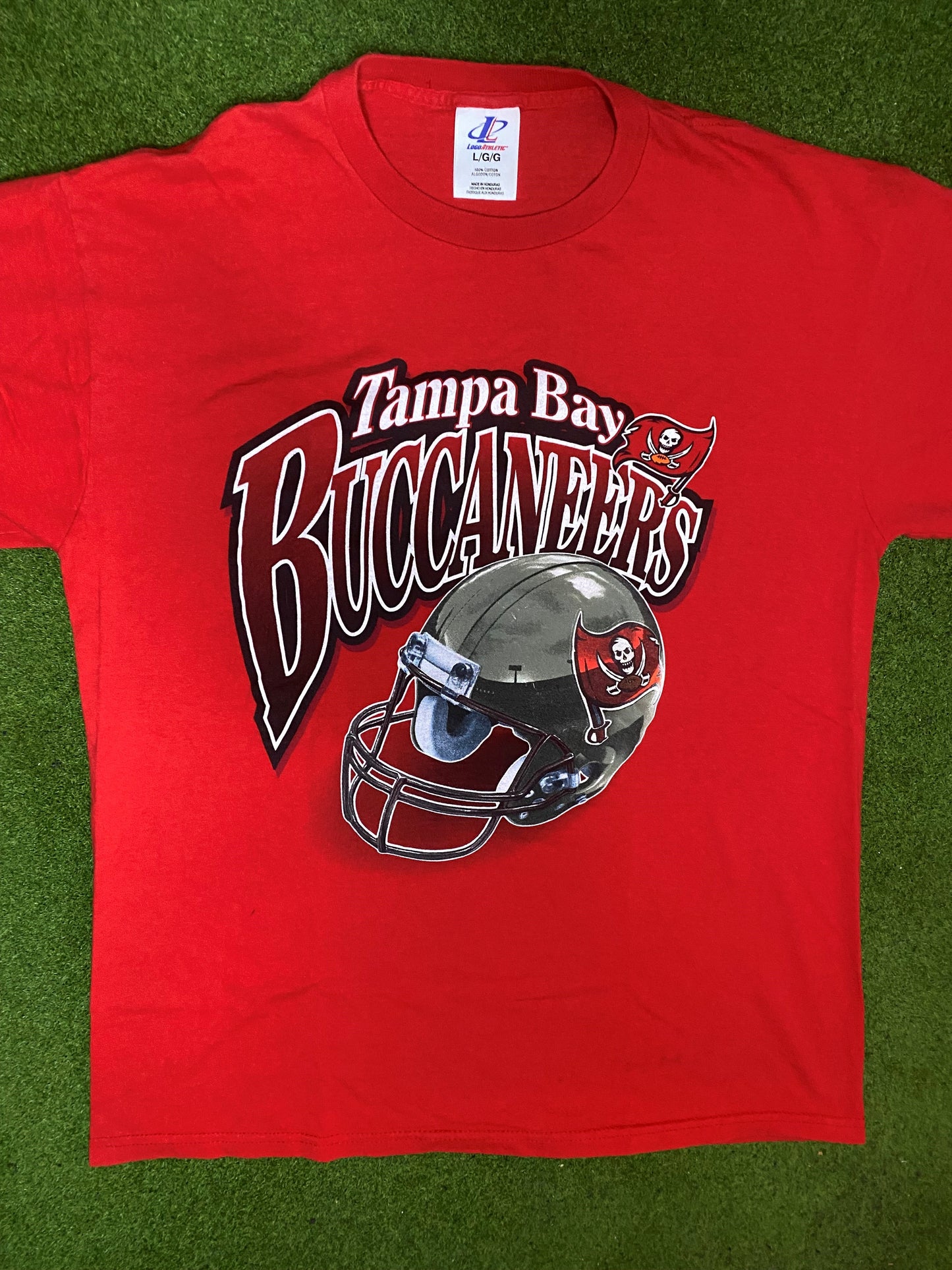 90s Tampa Bay Buccaneers - Vintage NFL T-Shirt (Large)