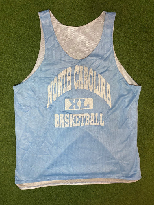 90s North Carolina Tar Heels - Practice Jersey - Vintage College Basketball Jersey (XL)