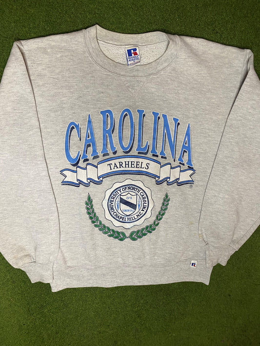 90s North Carolina Tar Heels - Vintage Universtiy T-Shirt (Medium) 