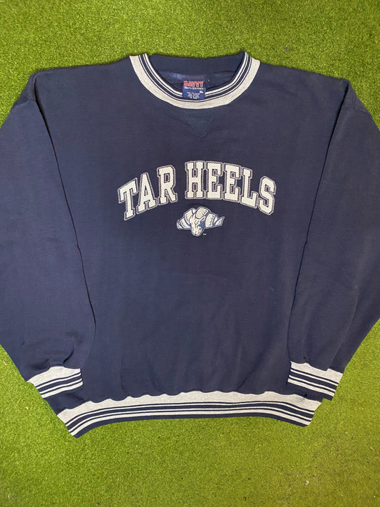 90s North Carolina Tar Heels - Vintage College Sweatshirt (XL) Gametime Vintage