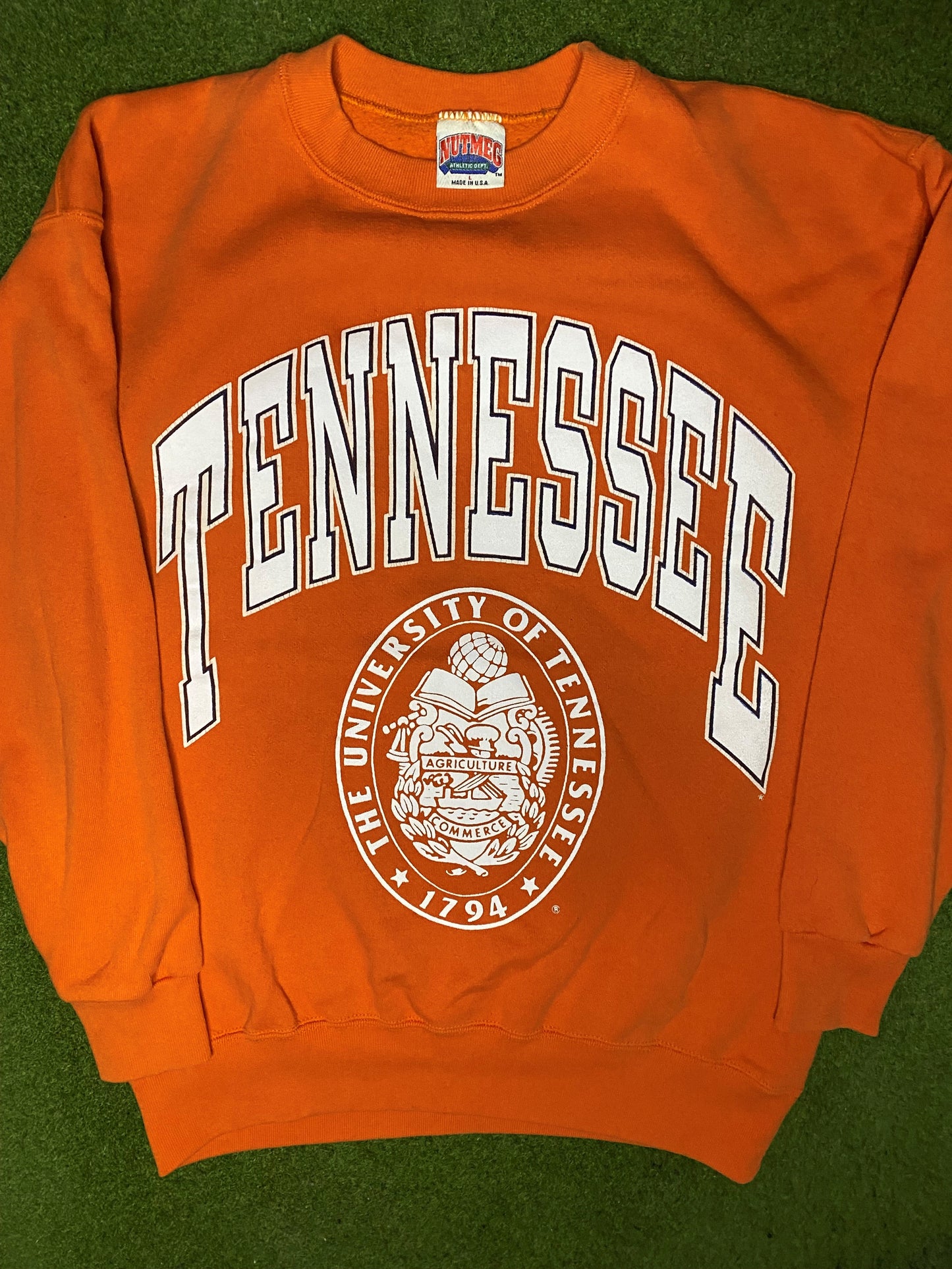 90s Tennessee Volunteers - Vintage University Sweatshirt (Large) - Gametime Vintage