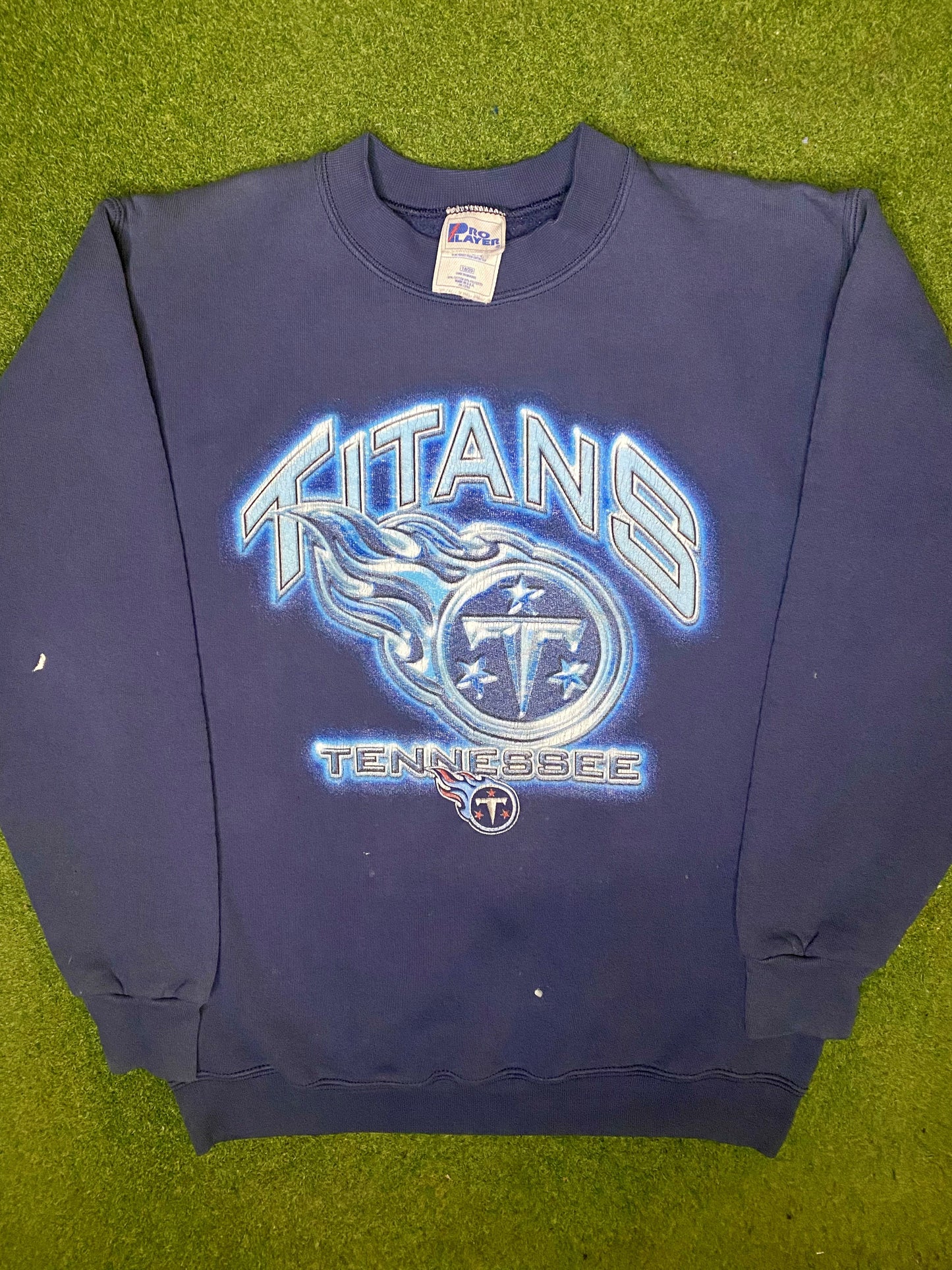 90s Tennessee Titans - Vintage NFL Sweatshirt (Youth XL)
