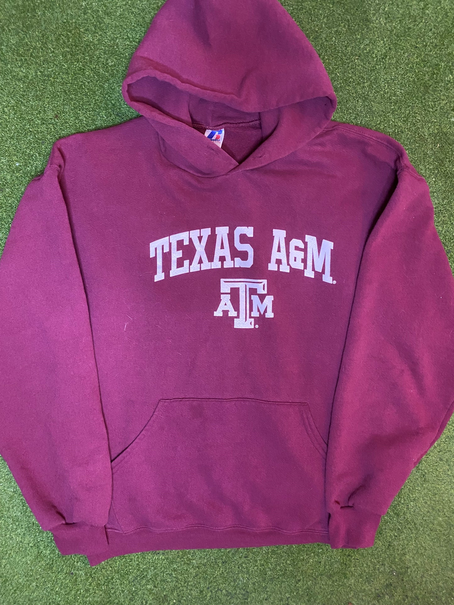 90s Texas A&M Aggies - Vintage College Hoodie (Large)