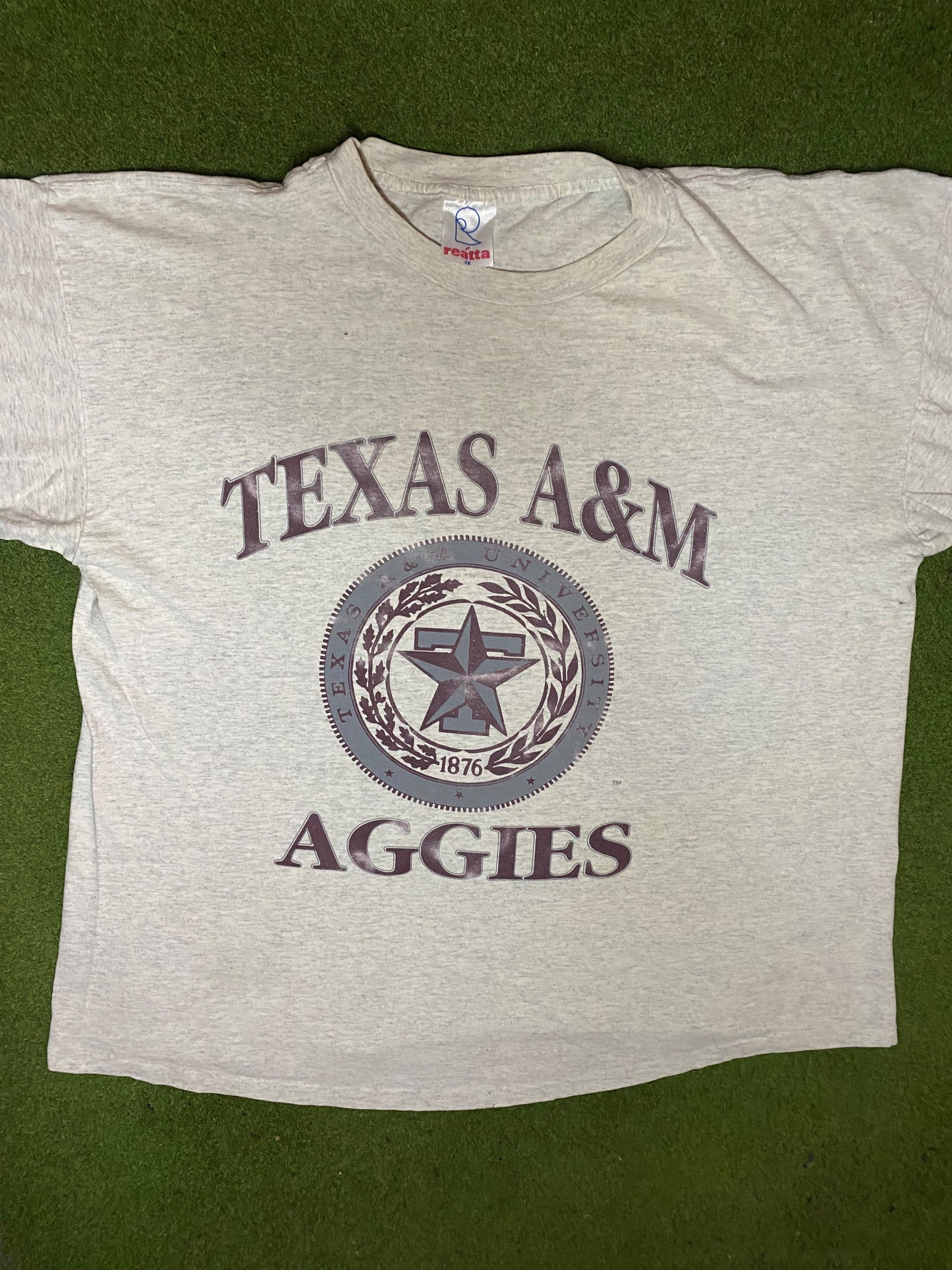 90s Texas A&M Aggies - Vintage College T-Shirt (2XL)