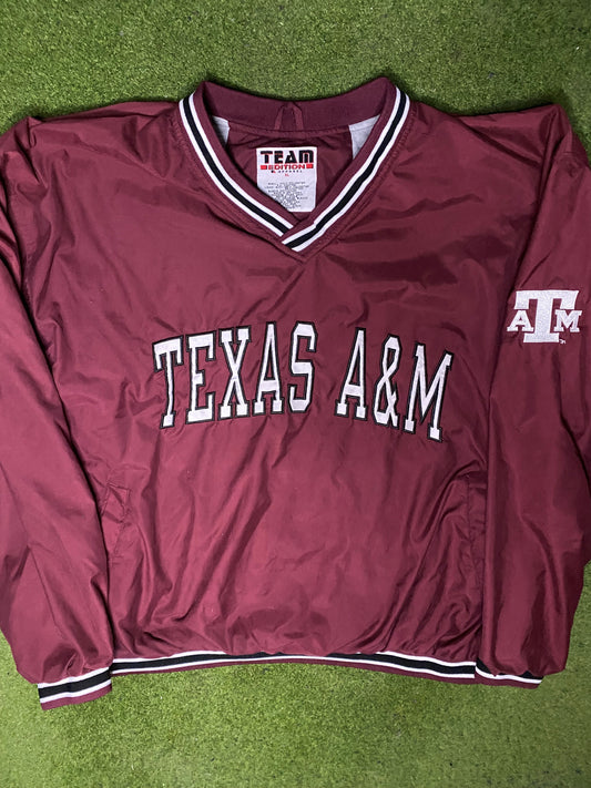 90s Texas A&M Aggies - Vintage College Pullover (XL) - Gametime Vintage