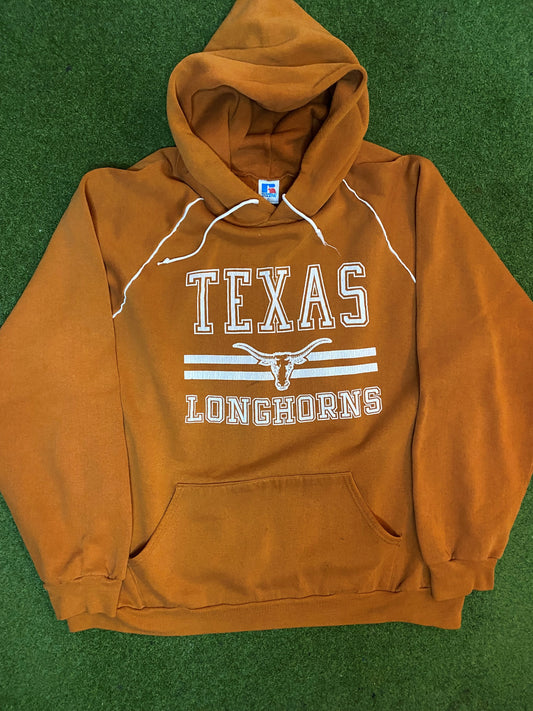 90s Texas Longhorns - Vintage College Hoodie (XL) 