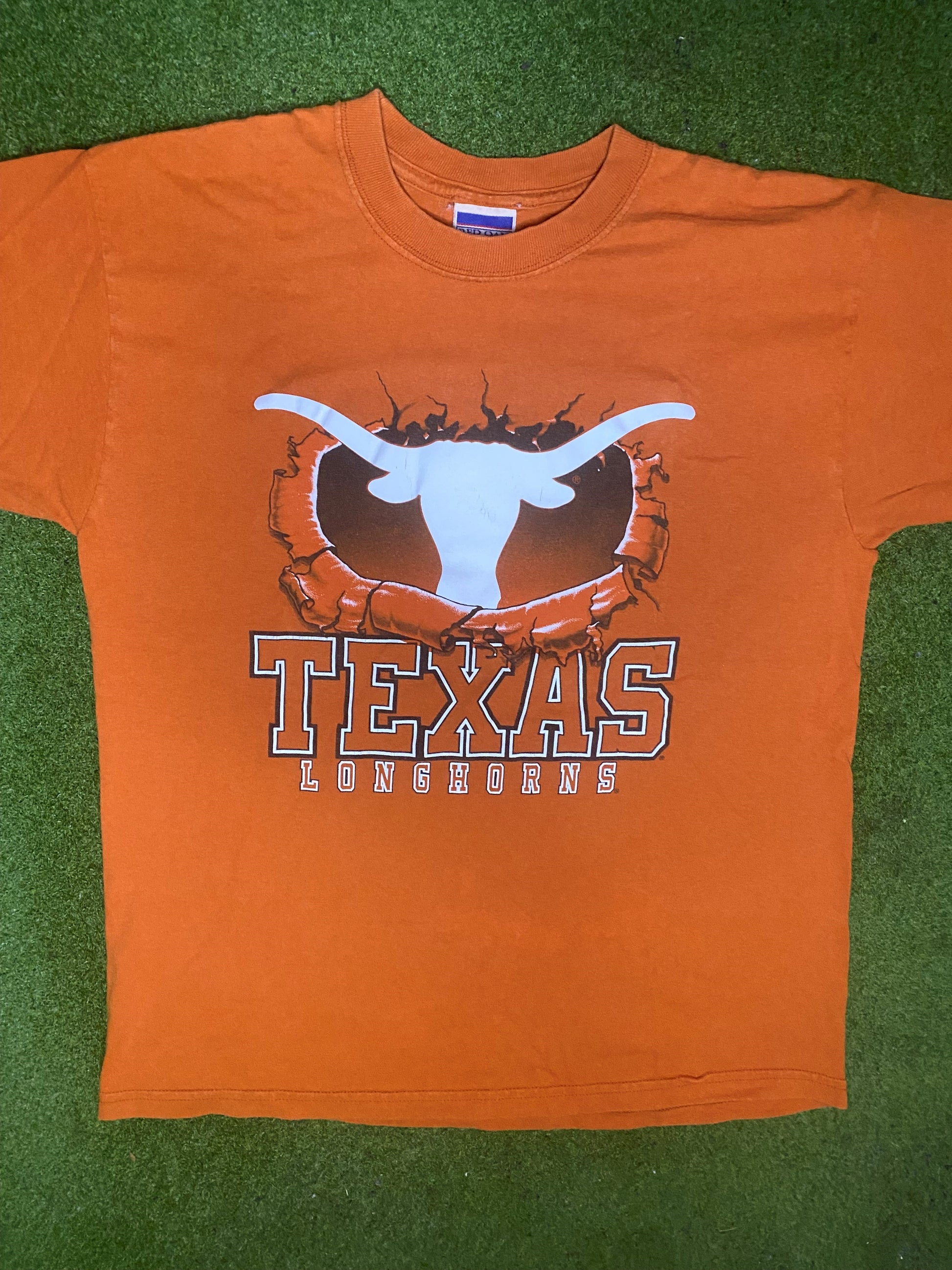 90s Texas Longhorns - Vintage College T-Shirt (Large)