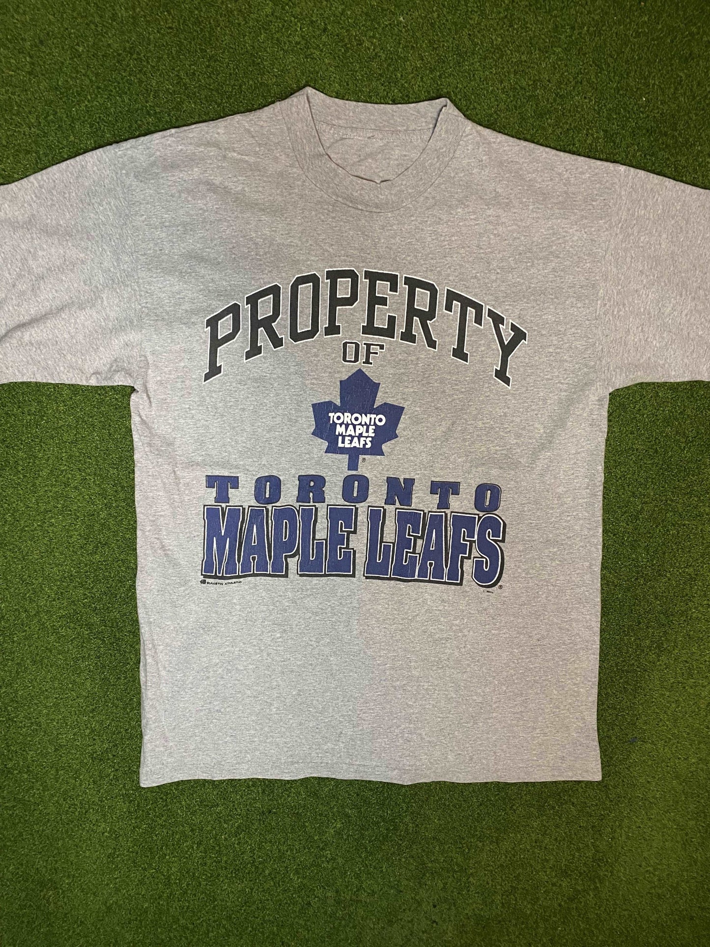 90s Toronto Maple Leafs - Vintage NHL Tee Shirt (Large)