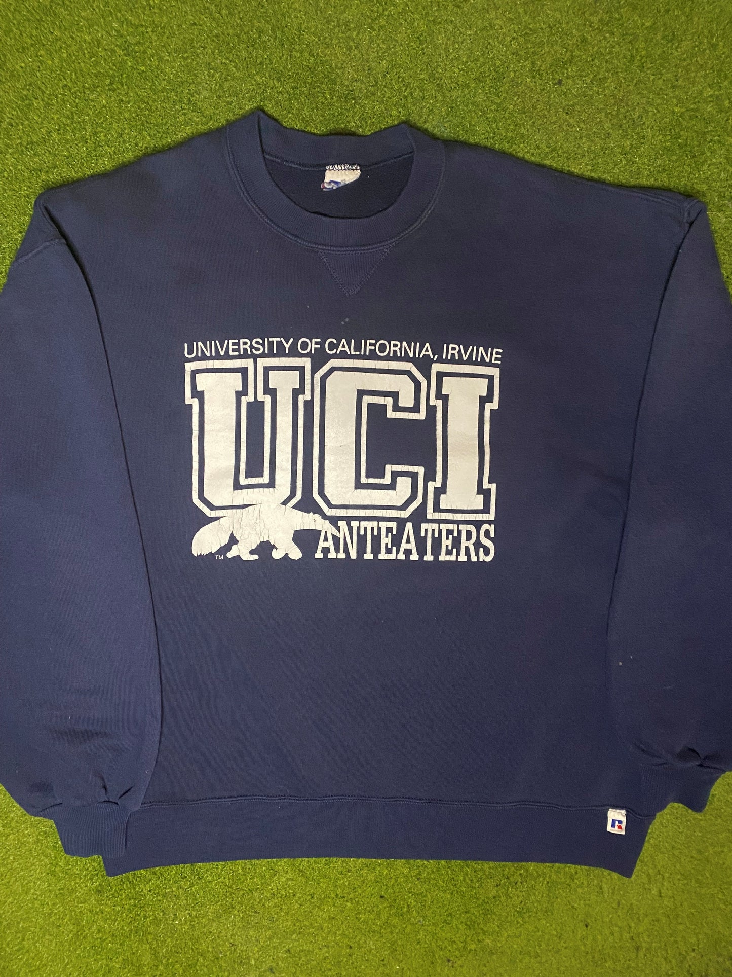 90s UC Irvine Anteaters - Vintage College Sweatshirt (XL) - Gametime Vintage