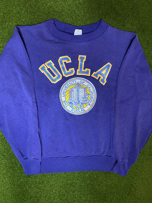 90s UCLA Bruins - Vintage University Crewneck Sweatshirt (Large)