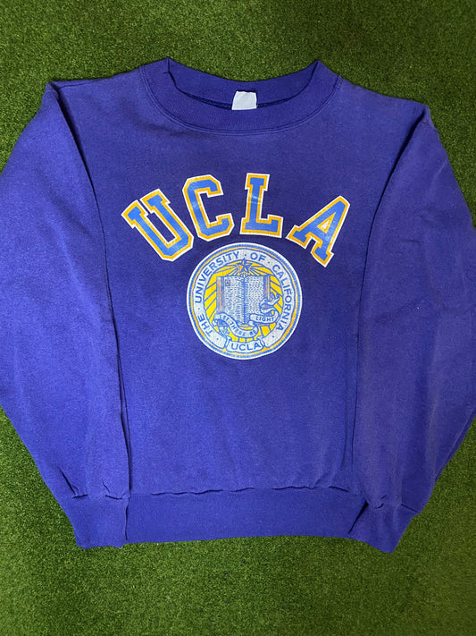 90s UCLA Bruins - Vintage University Crewneck Sweatshirt (Large) 