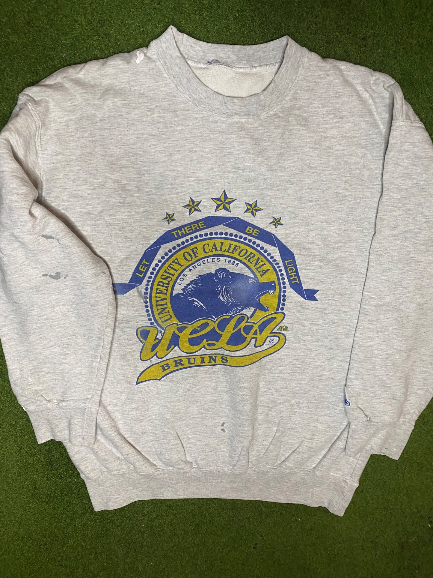 90s UCLA Bruins - Vintage College Sweatshirt (Large) 