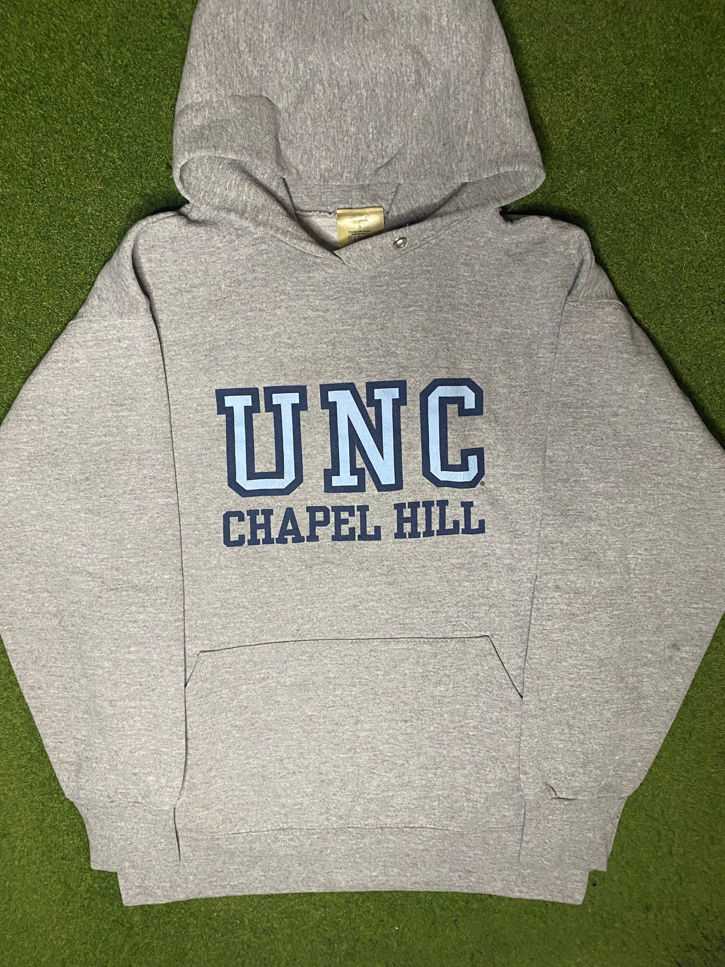 90s North Carolina Tar Heels - Vintage College Hoodie (Small) - Gametime Vintage